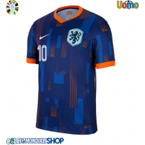 Maglie da calcio Olanda Memphis Depay #10 Seconda Maglia Europei 2024 Manica Corta